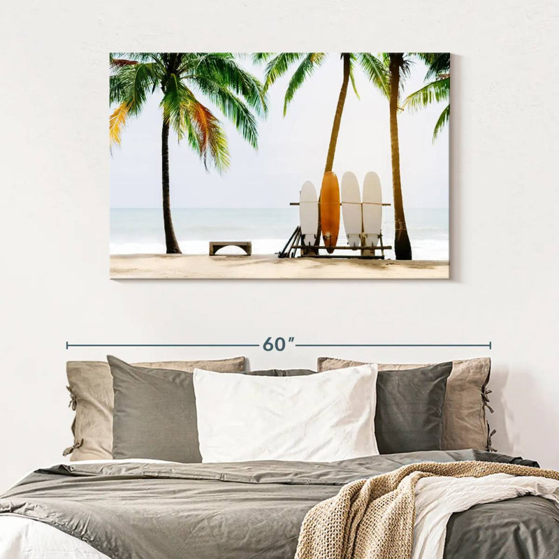 Senne Surfing Haven, 32" H x 48" W