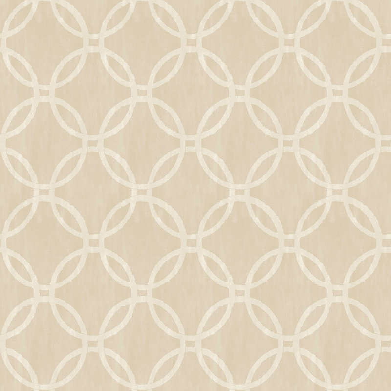 Papier peint embossé géométrique 33 'x 20,5 "Bath Bath Bath Volume IV, Gris