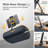 Adjustable Lap Beanbag Tablet  Stand, with Snack Bowl,360° Rotating Cli