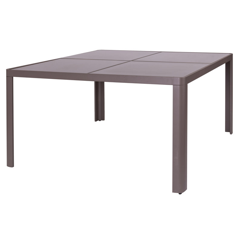 Samuel Square Metal Outdoor Dining Table , 140cm cm W 140cm cm D