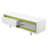 Pangea Home Hal TV Stand - 59" Long TV Stand – Modern Media Console with Drawer, Open Shelves & Built-In Cable Management - Green and White TV Stand-249865271