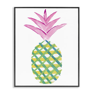 Giclée tropicale à carreaux par Julie DeRice