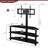 Multi-Function TV Stand Height Adjustable Bracket Swivel 3-Tier