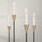 Avant 8 - Light Steel Dimmable Chandelier