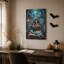 Art mural sur toile, "Mermaid Octopus"-1606377661