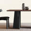 Table et chaise de salle à manger simple et classique-111780418