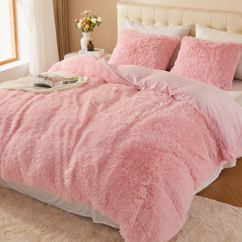 Ensemble de literie EMME Luxury, Très grand lit, Rose
