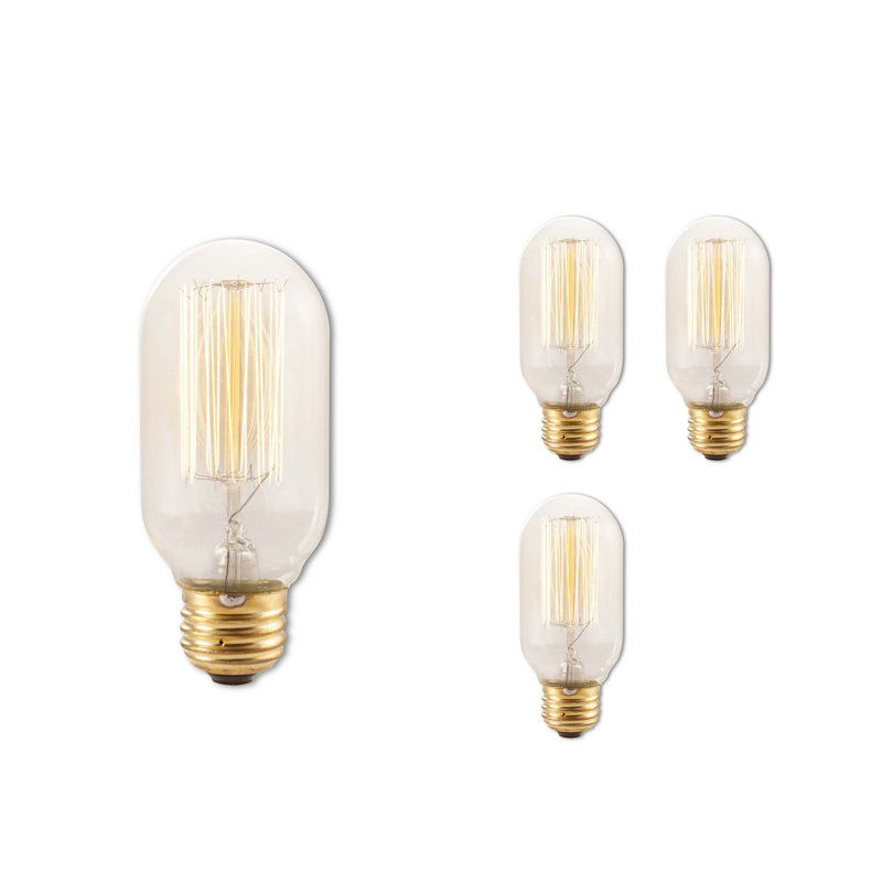 40 watts, ampoule incandescente à intensité variable T14, (E 2200K) / culot moyen (standard)
