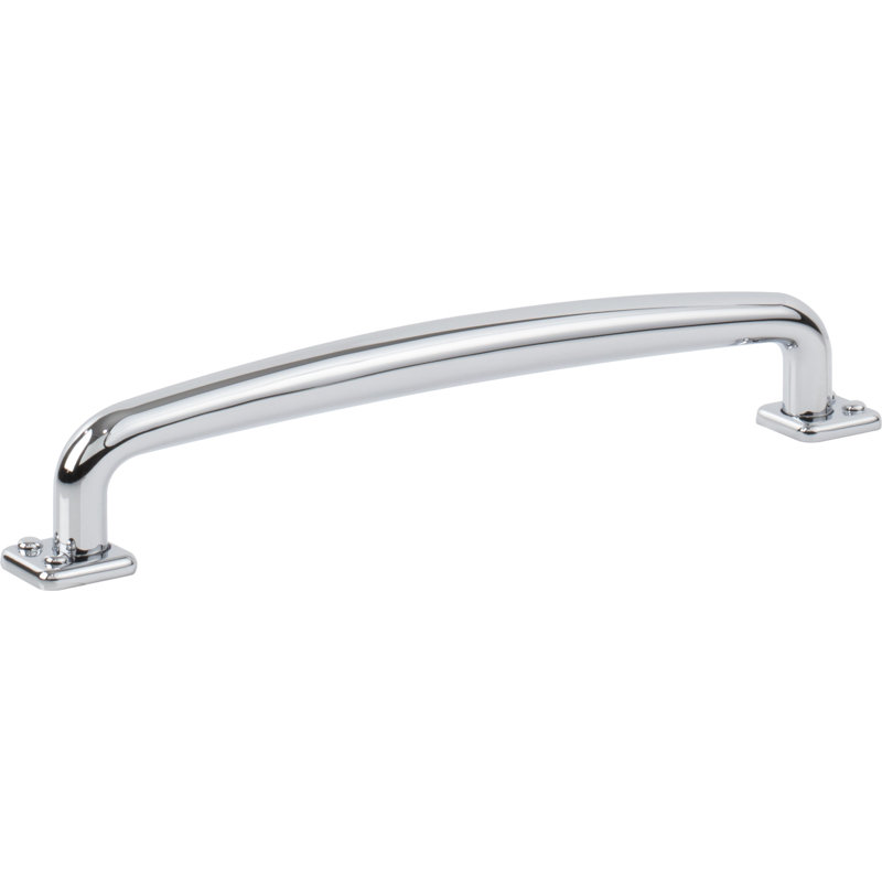 Benning 6 5/16" Center To Center Bar Pull, Polished Chrome