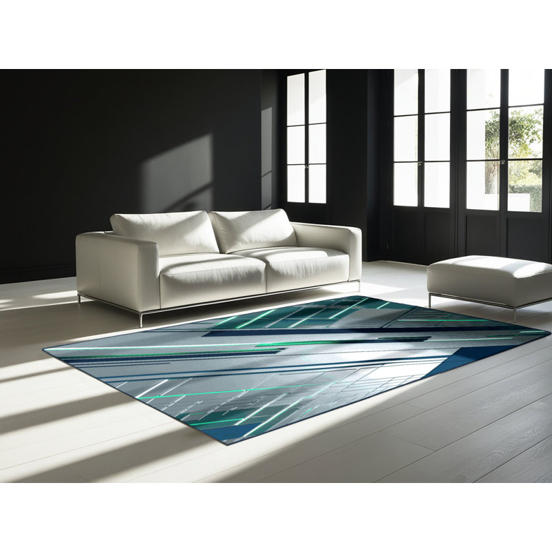Stellar Nexus Rug, Rectangle 2' x 3'