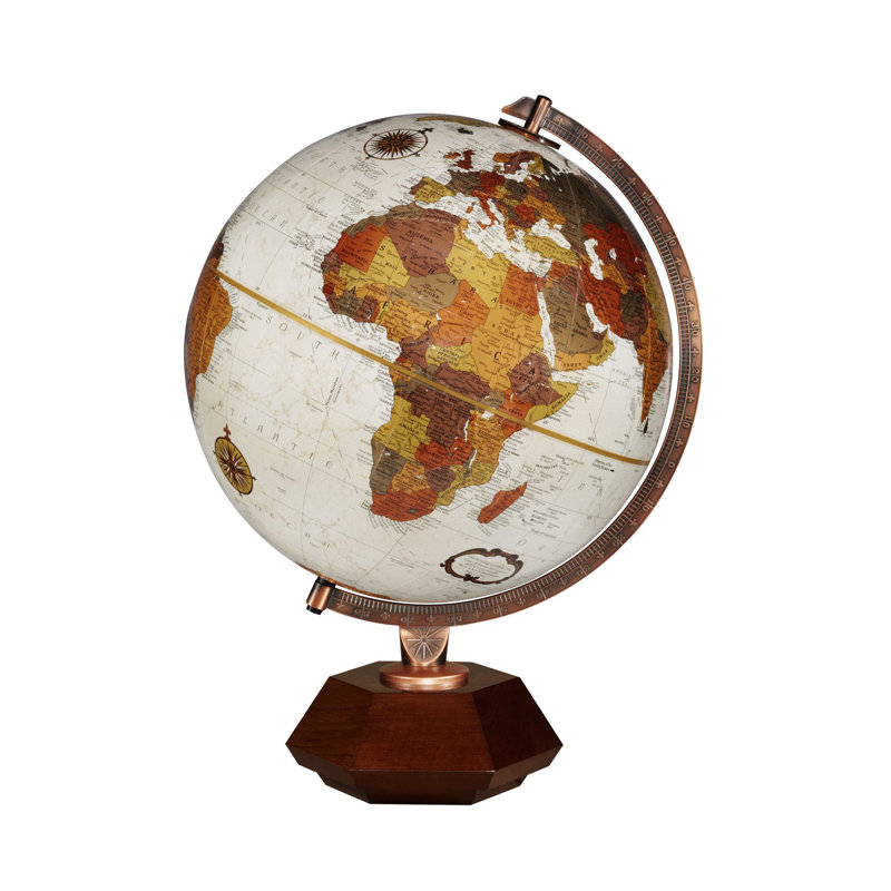 Globe terrestre hexhedra