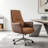 52.76" Minimalist Business Brown Executive Chair, Comfortable for Long Hours, Height Adjustable, Computer Chair for Conference Room & Home Study