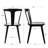 Maybelin Modern Solid Wood Dining Chair