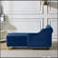 Chaise longue moderne avec revêtement en velours-1558705434