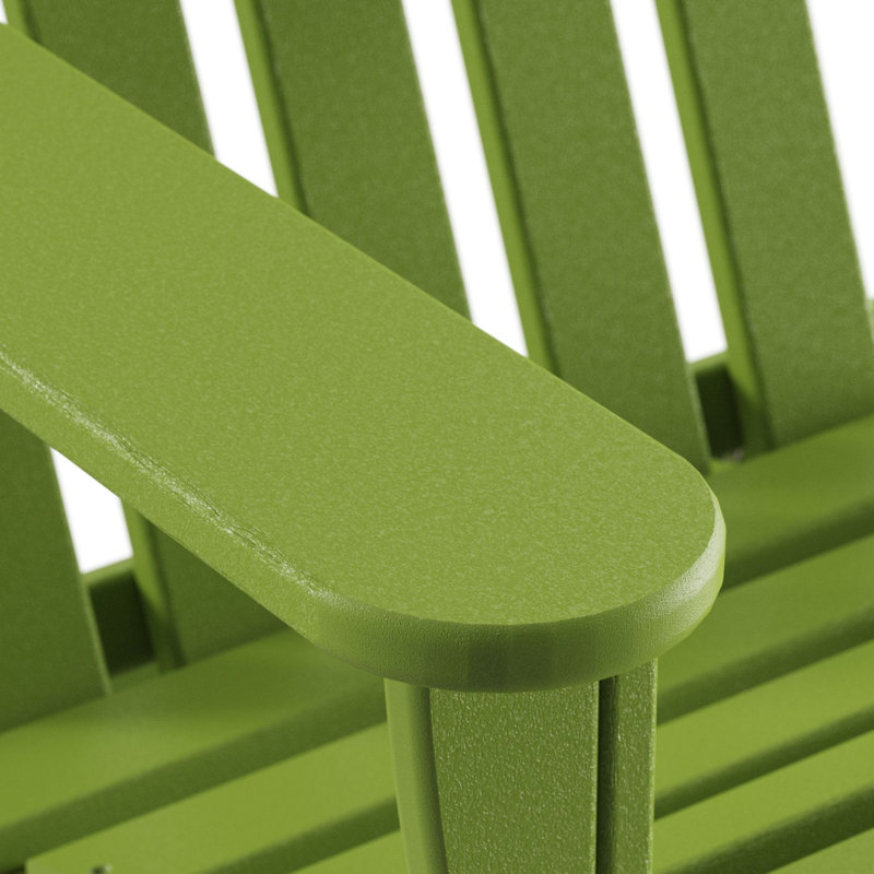 Chaise Adirondack pliante POLYWOOD Classic Adirondack, Limette