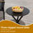 Brianni 2 - Person Outdoor Patio Rocking Set-1016839438