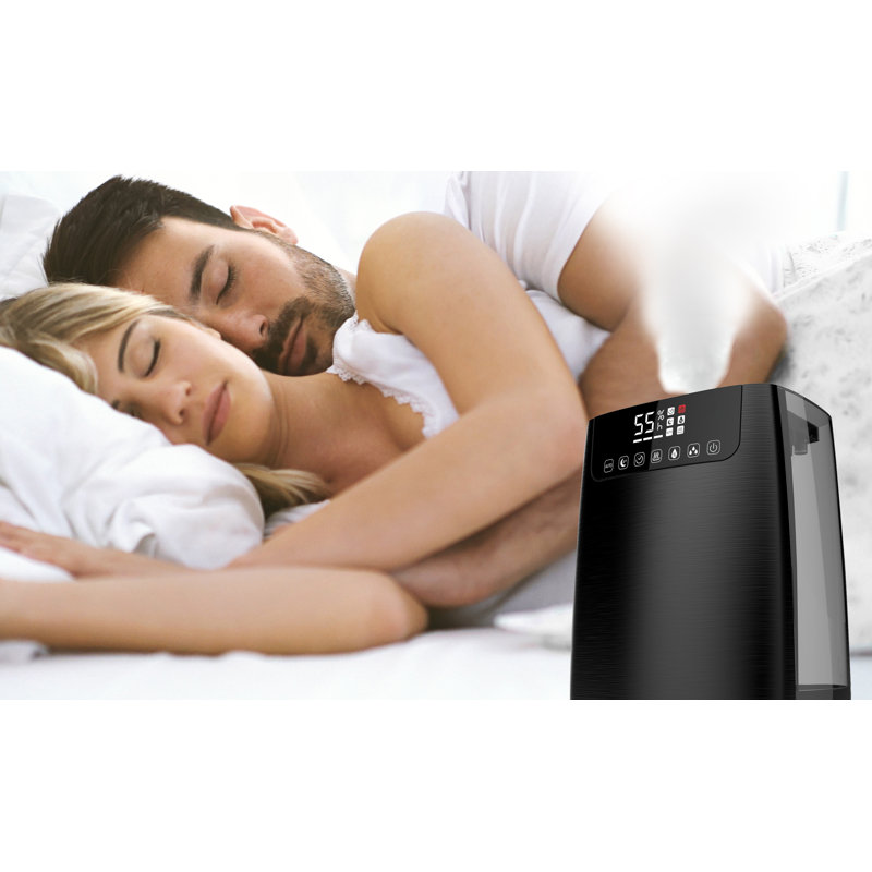 1,3 gallon Humidificateur tour à eau froide et chaude