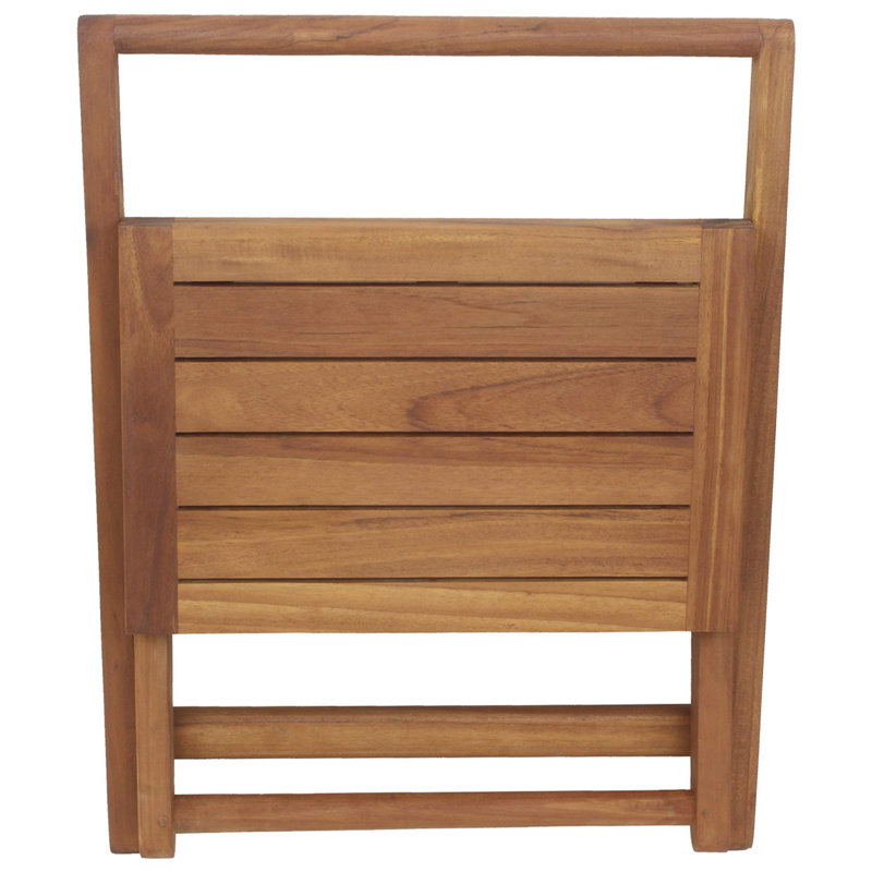 Spa Mantis 20" W Teak Shower Bench