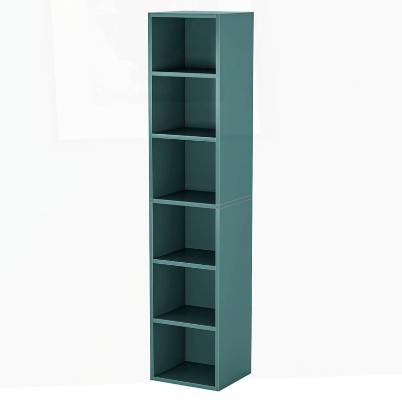 Bibliothèque à 6 niveaux, Bleu