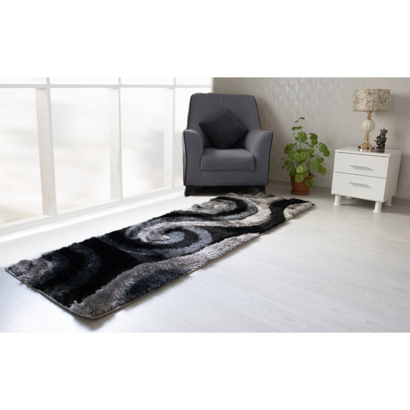 Derval Abstract Rug, Rectangle 2' x 7'