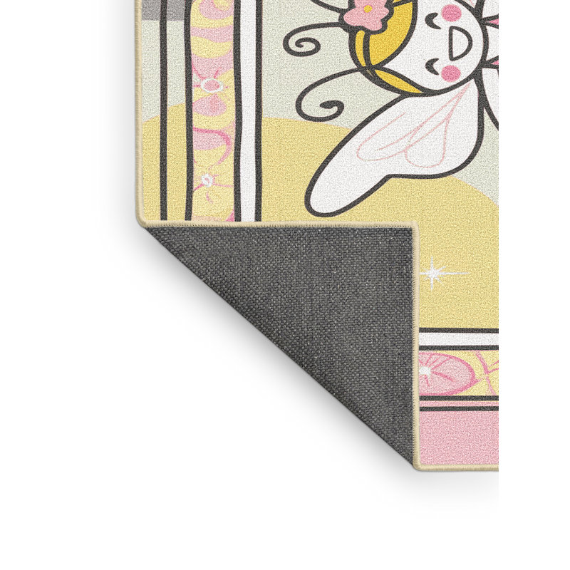 Tapis fantaisie East Urban Home, Rectangulaire 2 pi x 3 pi