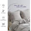 Housses de taies décoratives 100% lin à volants, 2 pièces Housses de coussin 26 x 26 pouces-115133250