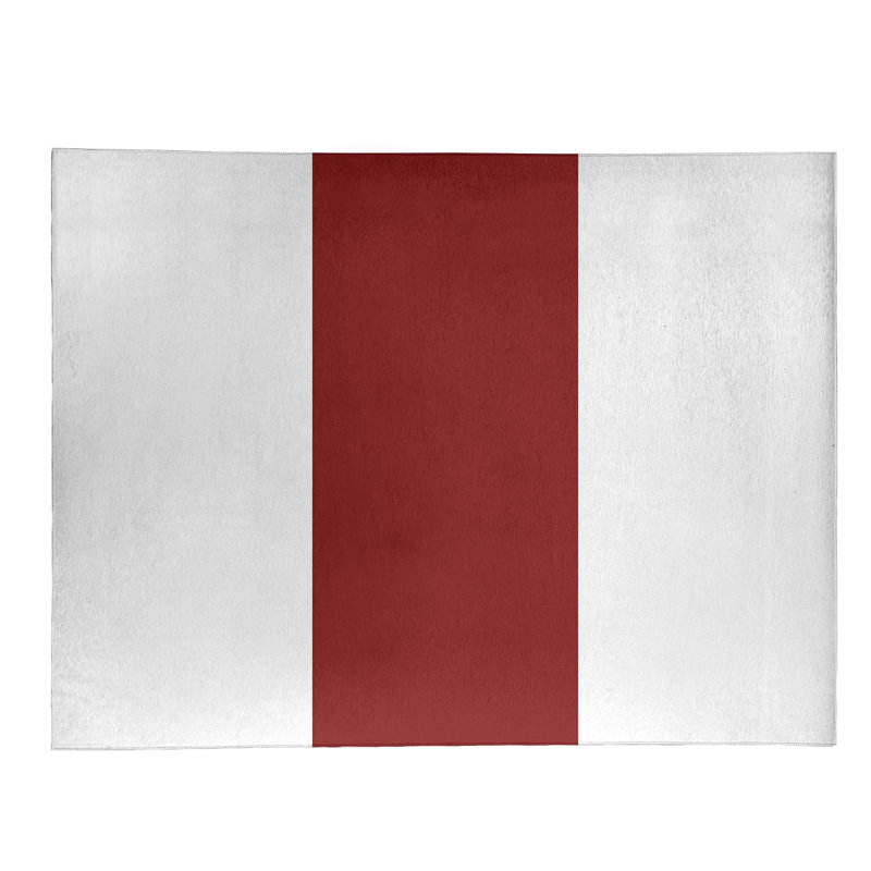 Tapis de zone rouge, Rectangle 8 pi x 10 pi