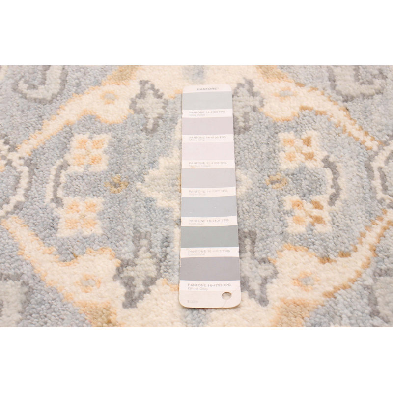 Tapis unique gris clair 2 pi 8 po x 10 pi Eterra