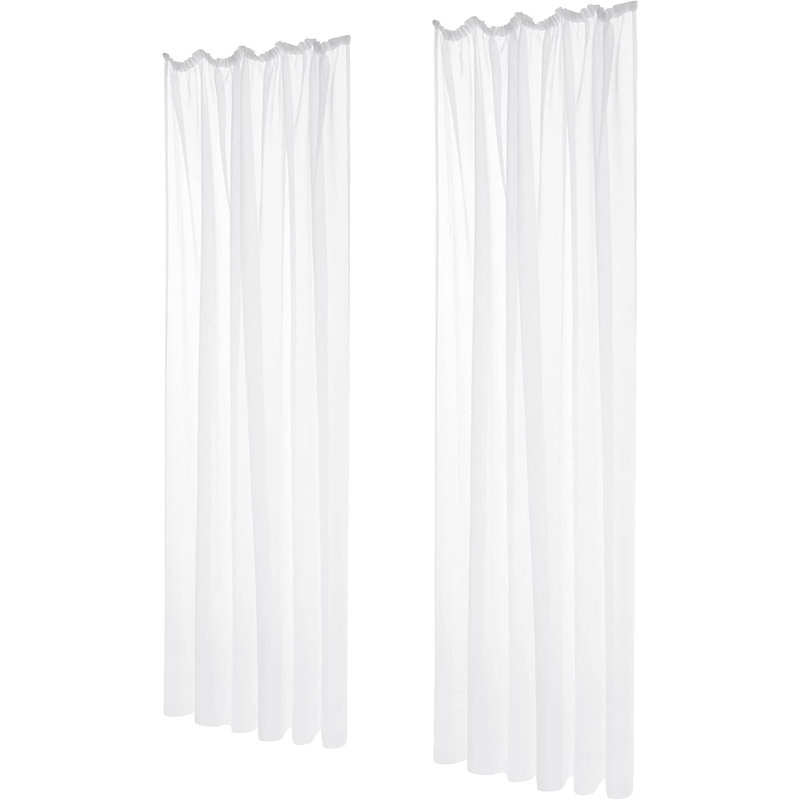 Hookstown Sheer Curtain Pair