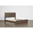 Farmhouse High Headboard Wood Platform Bed-368227451-368227444