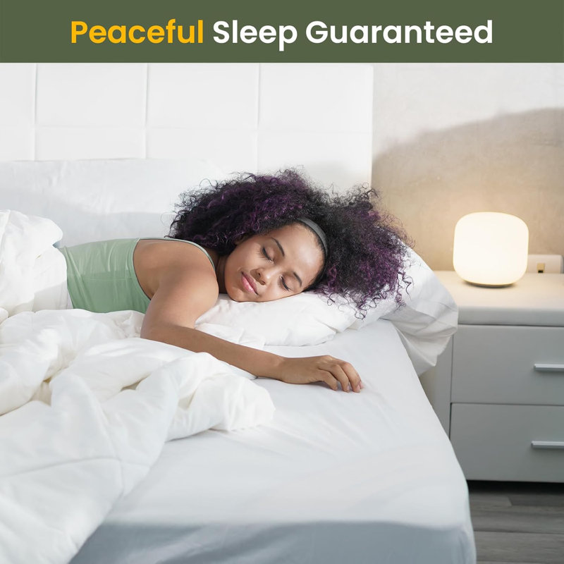 Fairpeak Mattress Protector, King Fitted Sheet