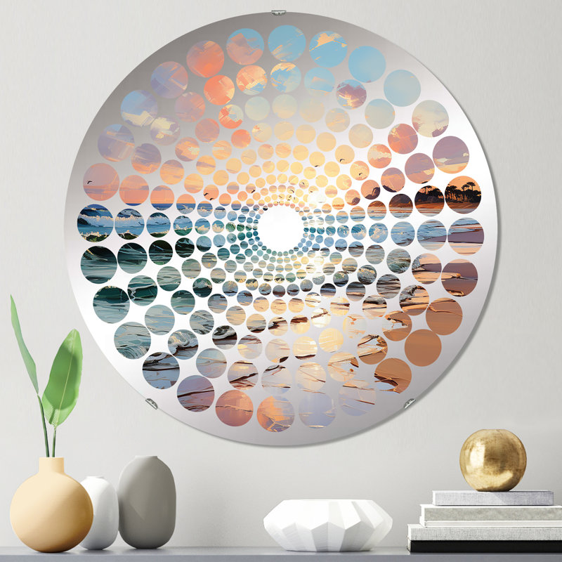 Bloxson Circle Mirror, 23.6" x 23.6"