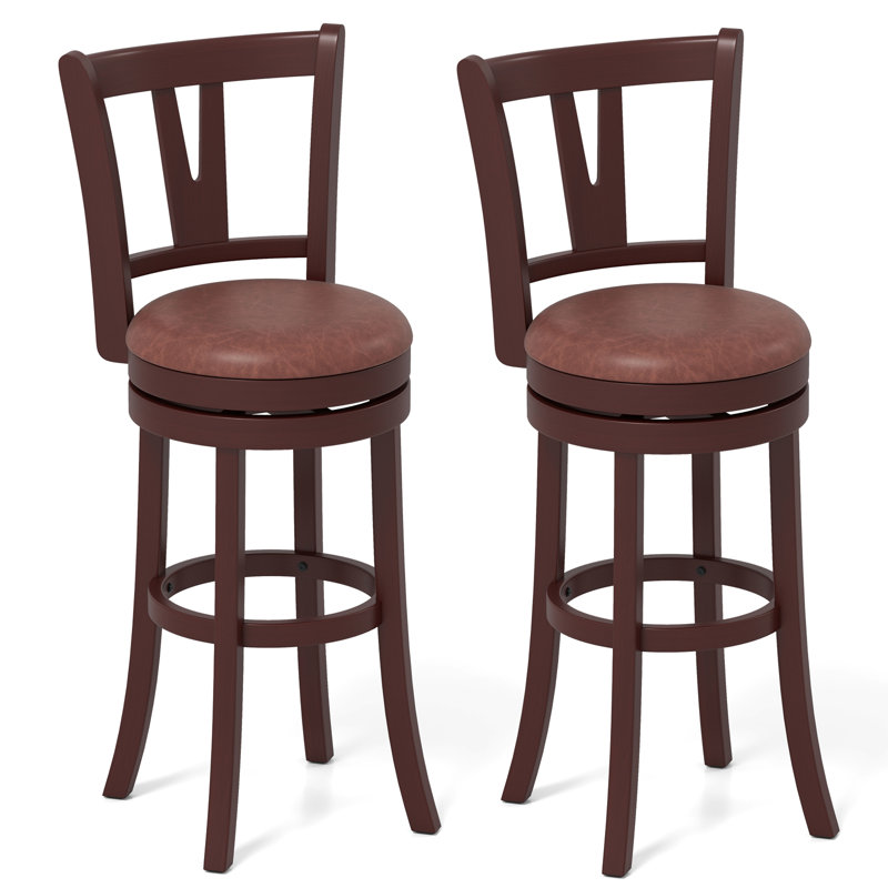 Ensemble de tabourets pivotants 30 po à hauteur de bar 30 po, 2, Tabouret de bar (siège d'une hauteur de 30 po)