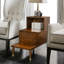 Modern History End Table