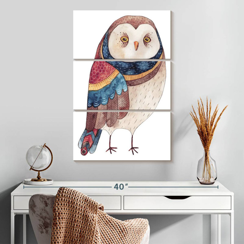 Brampt Odd Owl, 32" H x 20" W