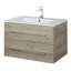 Ensemble de meuble-lavabo à simple cuve 30 "avec plateau en marbre Kato-1435667032