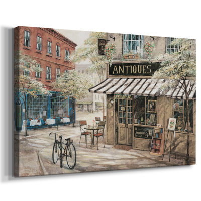 Neighborhood Antiques -Gallery Wrapped Cavas
