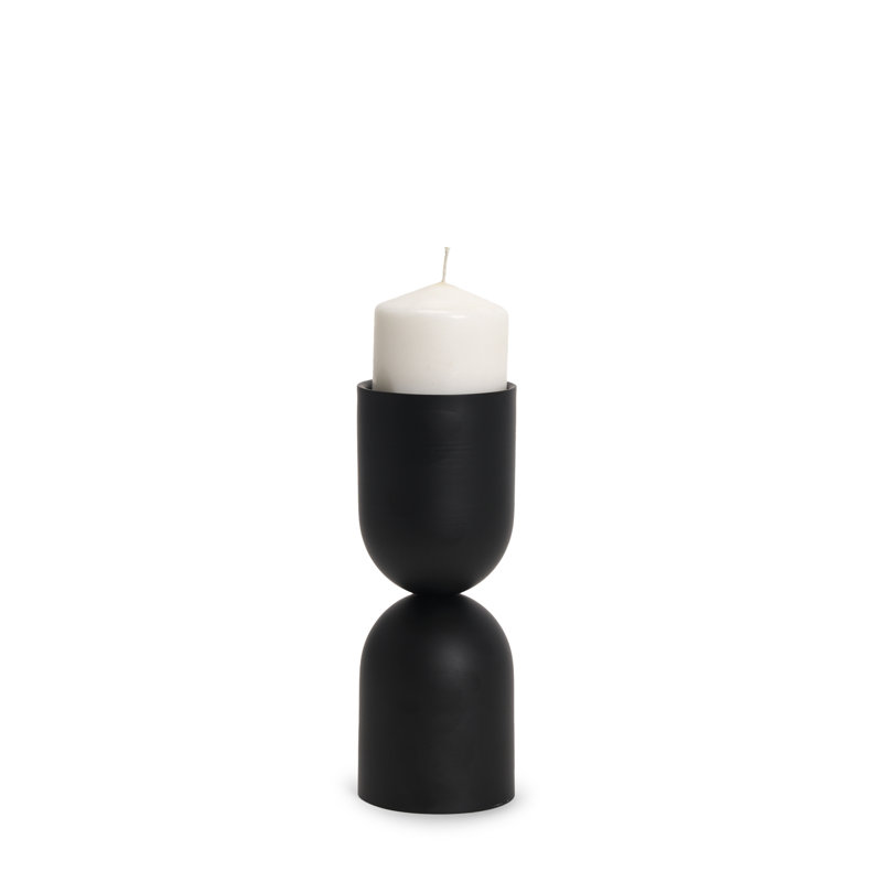 Porte-bougie Aldham, H 9,25 po x l 3,5 po x P 3,5 po