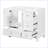 Modern Bathroom Vanity with USB Charging and Drawers-102673833