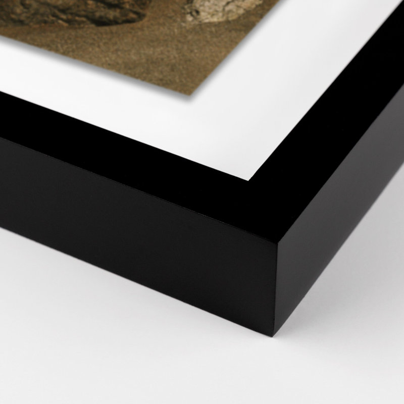 Red Mountain - Ouray Print by Wesley And Emma Teague, Black Paper Single Picture Framed, 48" H x 36" W x 2.5" D
