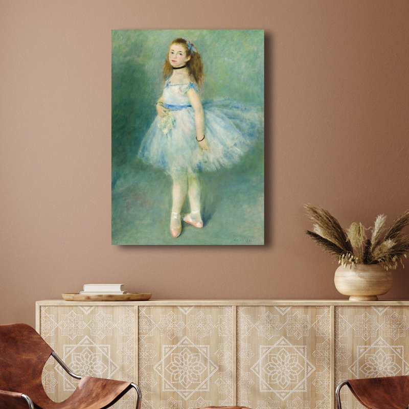 The Dancer by Pierre-Auguste Renoir - Wrapped Canvas Painting, 100cm H x 70cm W x 4cm D