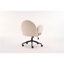 Chaise de bureau en tissu avec dossier incurvé ergonomique Boucle-1275746833