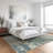 Machine Washable Indoor/Outdoor Earleville ACN2367 Abstract Rug-315271418