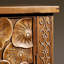 Armoire d'appoint élégante en bois massif.-105844186