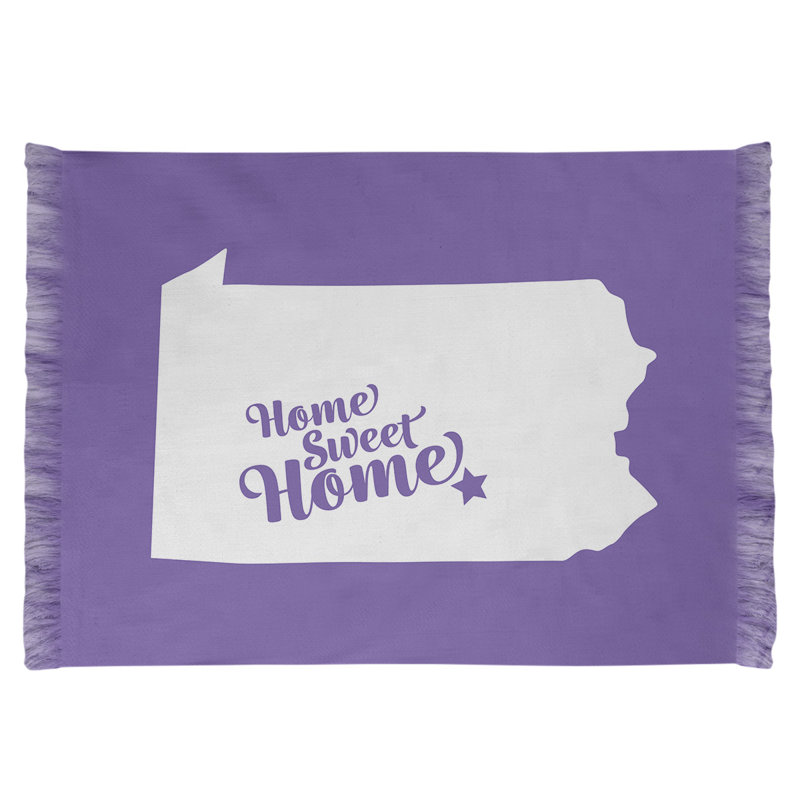 Tapis de zone mauve harrisburg the home