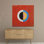Impression sur toile Klint Swan Circle: Modernist Wall Decor, 1P BlackFramedCanves