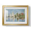 Regatta at Argenteuil-Claude Monet - Reproduction encadrée avec passe-partout et verre - 1872-2071497949-2071497948-2071497950