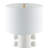Izzey 27" Tall Ceramic Table Lamp with Fabric Shade-534816383