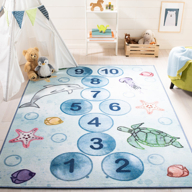 Tapis lavable à la machine Kids Playhouse 200 Performance, Rectangle 7 pi 9 po x 10 pi
