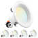4" High Output Selectable CCT Remodel IC LED Retrofit Recessed Can Light